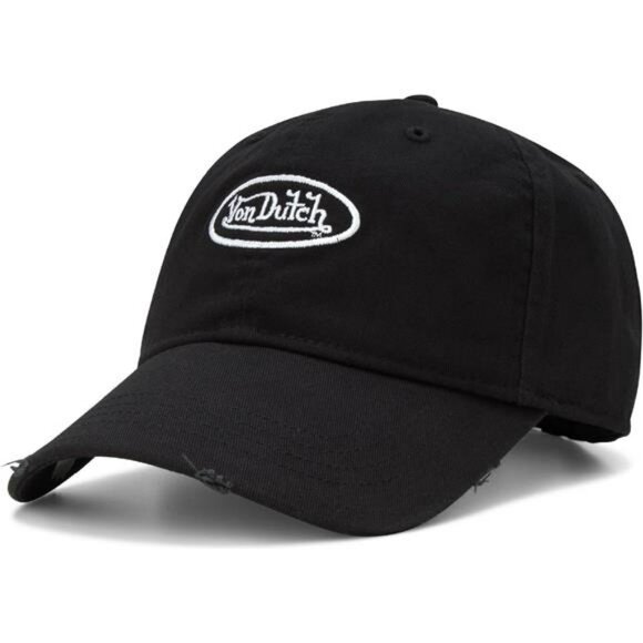 Vintage distressed baseball cap unisex cotton adjustable curved brim retro hat - Picture 1 of 8